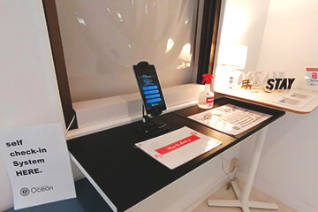 セルフチェックインシステム